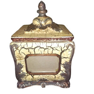 Kirklands Photo Frame Keepsake Trinket Jewlery Box